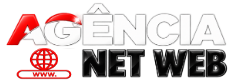 Logo 2026 - Agência Net Web - Glossy Red